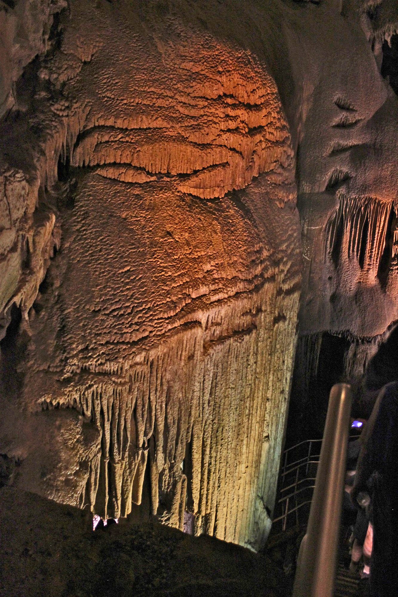 The Frozen Niagara formation at Mammoth Cave